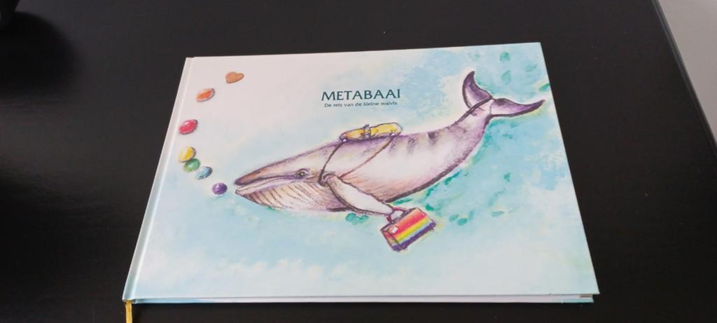 METABAAI    de reis van de kleine walvis., Fictie algemeen, Ophalen of Verzenden, Zo goed als nieuw, Meta Henkes