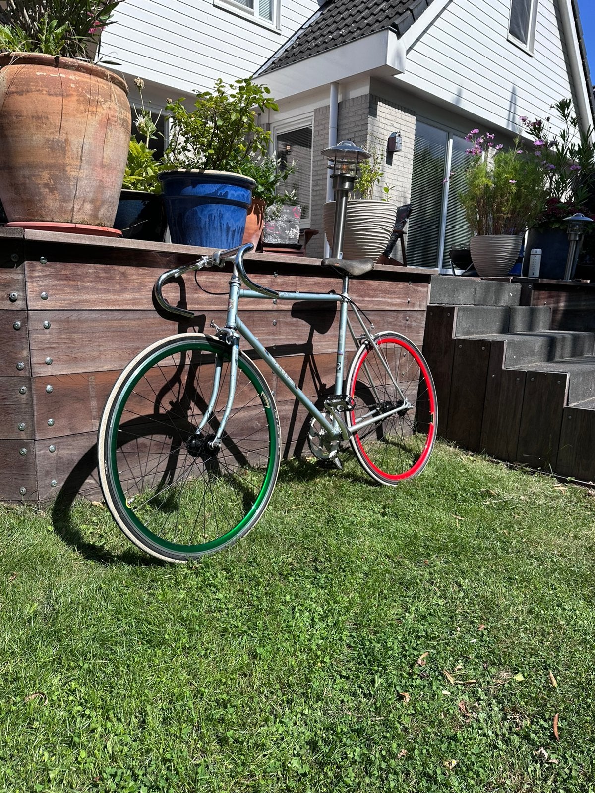 Union single speed, Minder dan 10 versnellingen, Gebruikt, Staal, 57 tot 61 cm