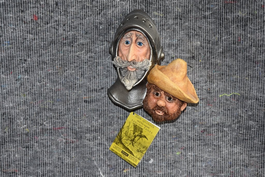 BOSSONS Artware - Don Quichot & Sancho Panza, Ophalen of Verzenden, Zo goed als nieuw, Mens