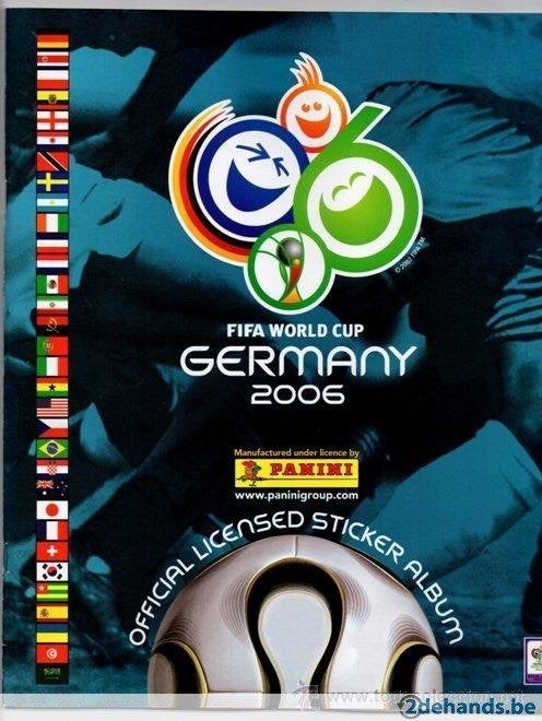 Panini WK 2006 stickers, Ophalen of Verzenden, Zo goed als nieuw, Meerdere stickers