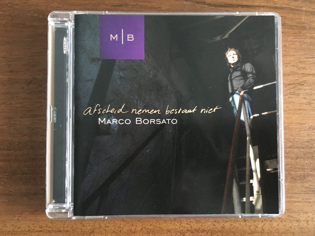 Dvd Single Marco Borsato Afscheid Nemen Bestaat Niet, Ophalen of Verzenden, Gebruikt, Nederlandstalig