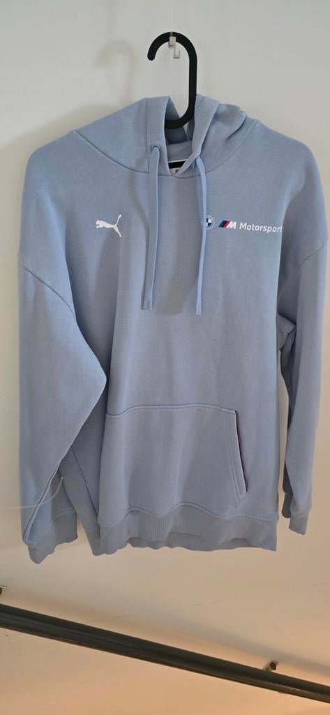 Puma BMW Motorsport hoodie - Lichtblauw - Maat S, Ophalen of Verzenden, Zo goed als nieuw, Maat 36 (S), Puma