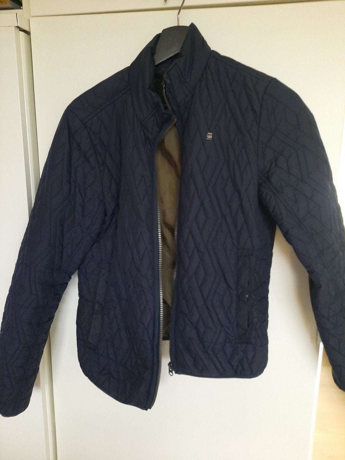 G-Star RAW bomber jas, maat S, Ophalen of Verzenden, Gedragen, Maat 36 (S), Blauw