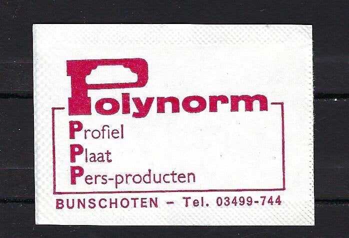 141 Bunschoten POLYNORM, Ophalen of Verzenden, Nederland