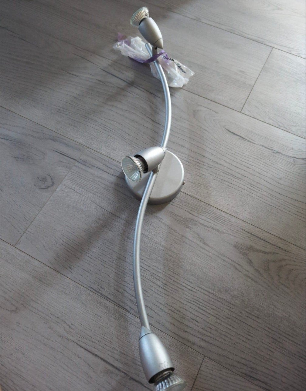 Lamp met 3 spots, Ophalen