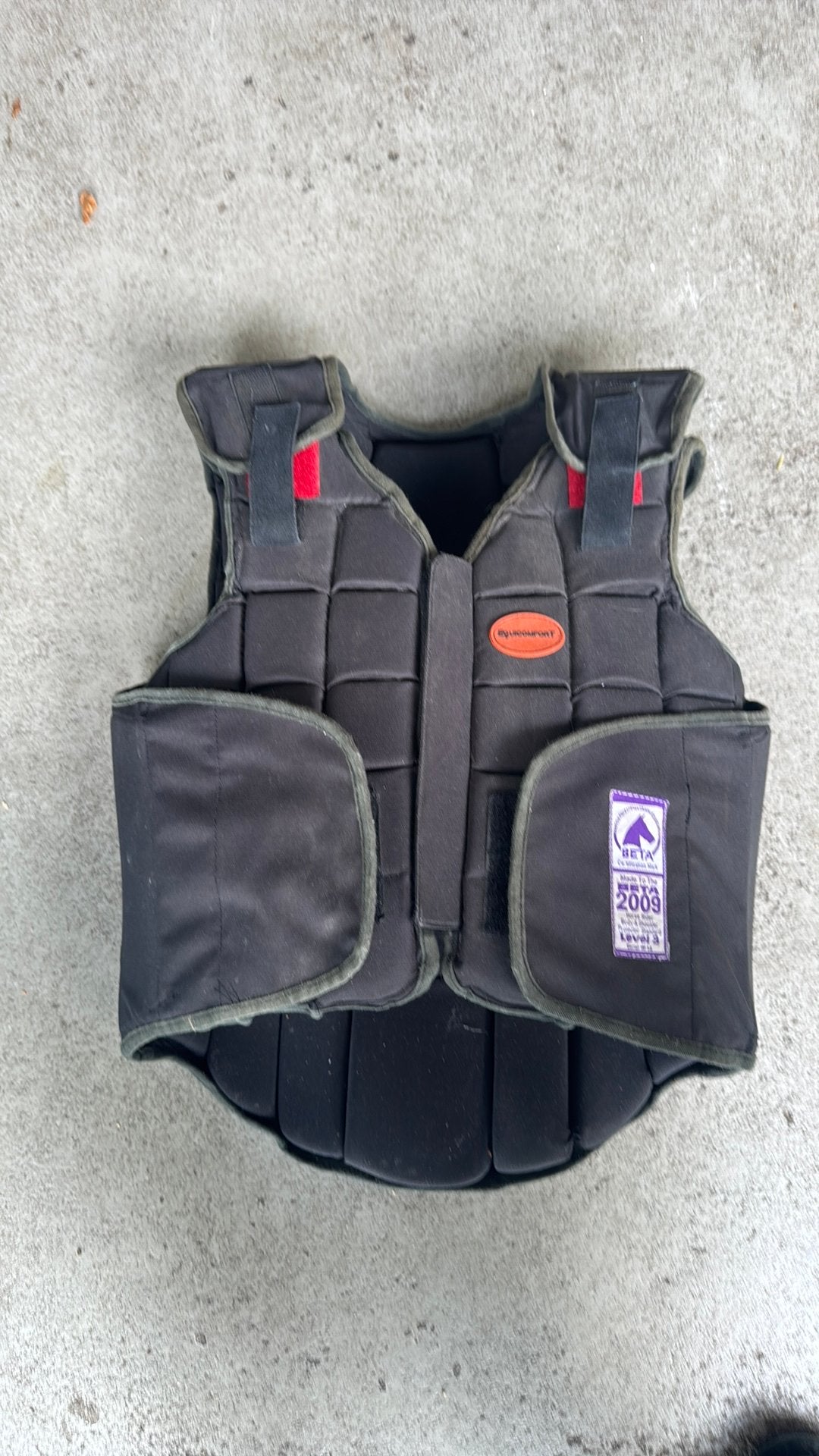 Bodyprotector kind ong 8-12 jaar, Ophalen of Verzenden, Zo goed als nieuw