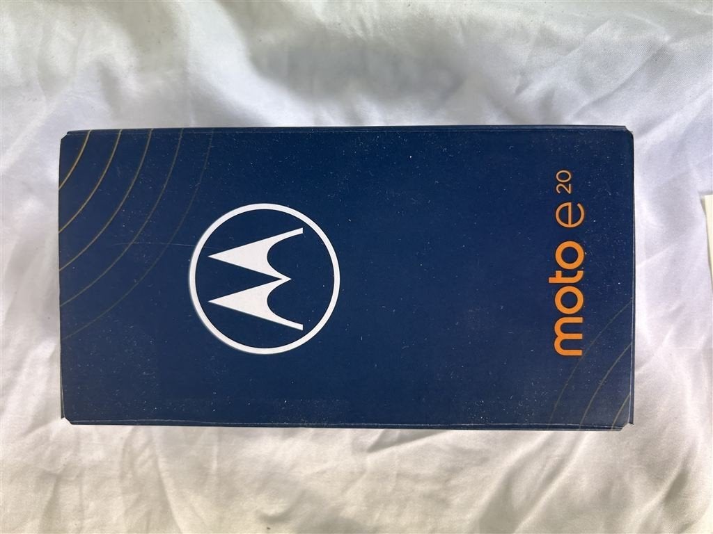 A7347. Motorola Moto E 20 32gb smartphone, Ophalen of Verzenden, Gebruikt, 6 megapixel of meer, Zwart
