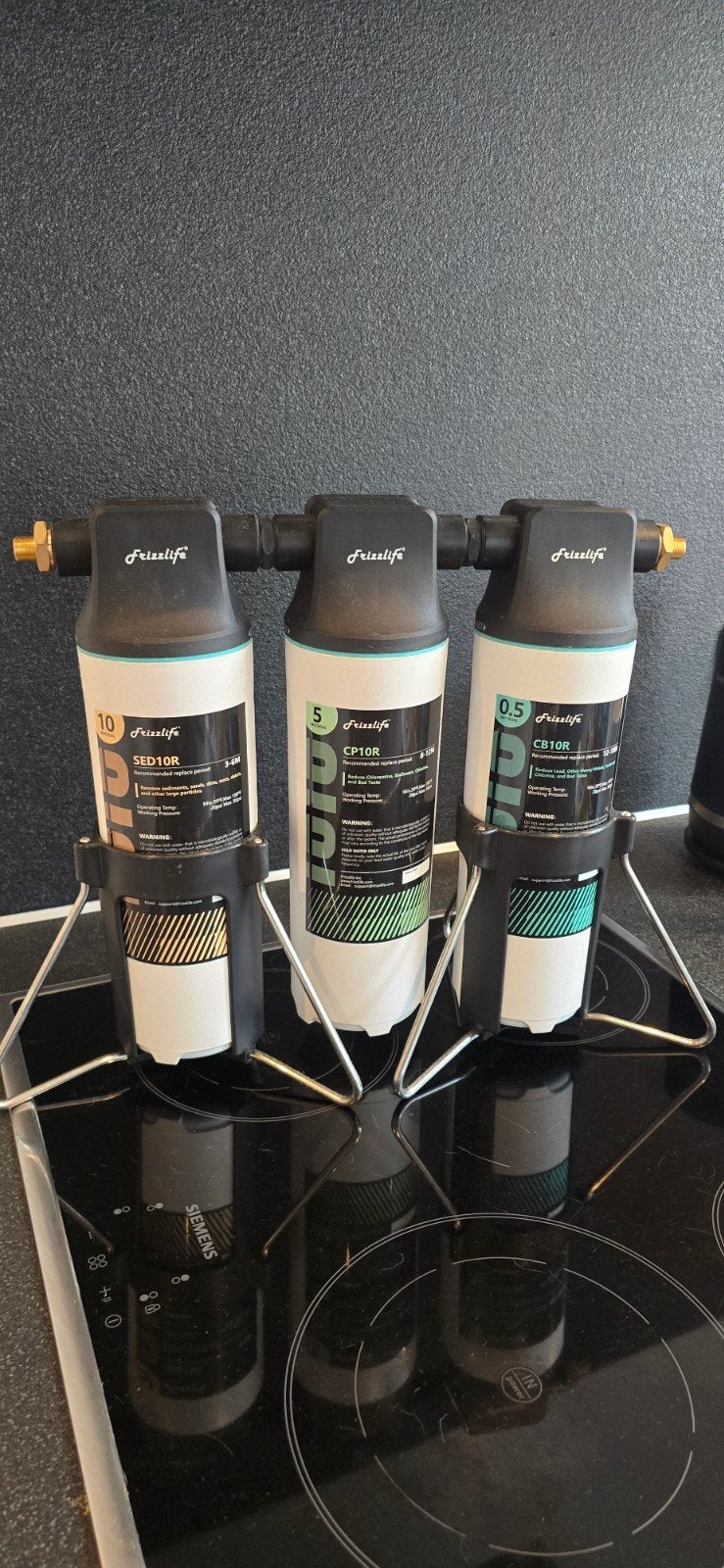 Frizzlife Waterfilter Systeem - 3-traps onderbouw, Ophalen, Zo goed als nieuw
