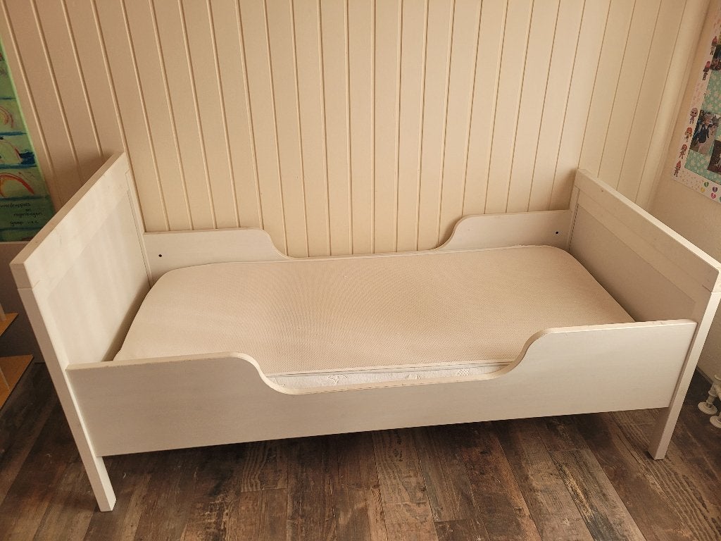 Kinderbed, Ophalen, Gebruikt, 160 tot 180 cm, 70 tot 85 cm