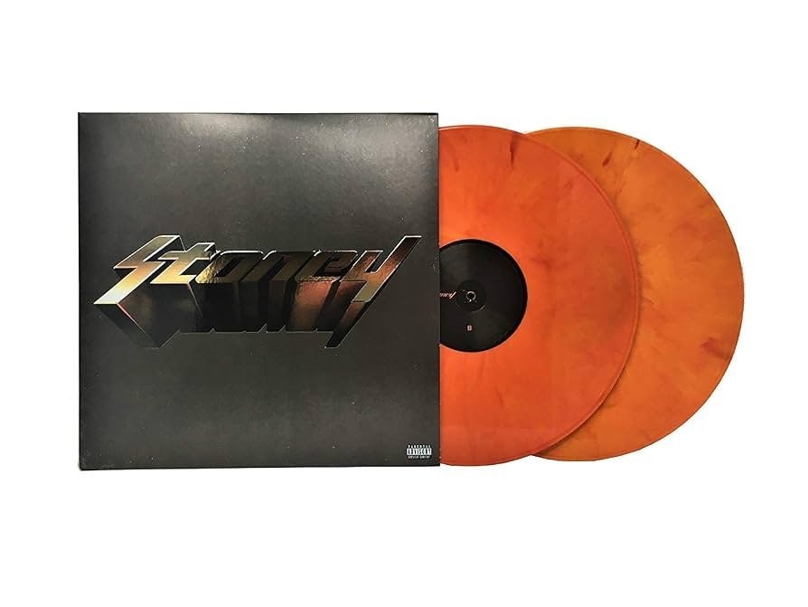 Stoney LP - Post Malone (Oranje Vinyl), Ophalen, Pop, Colored vinyl, Zo goed als nieuw
