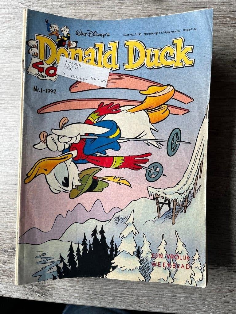 Strips Donald Duck jaargang 1992, Boeken, Gelezen, Amerika, Ophalen of Verzenden, Meerdere comics