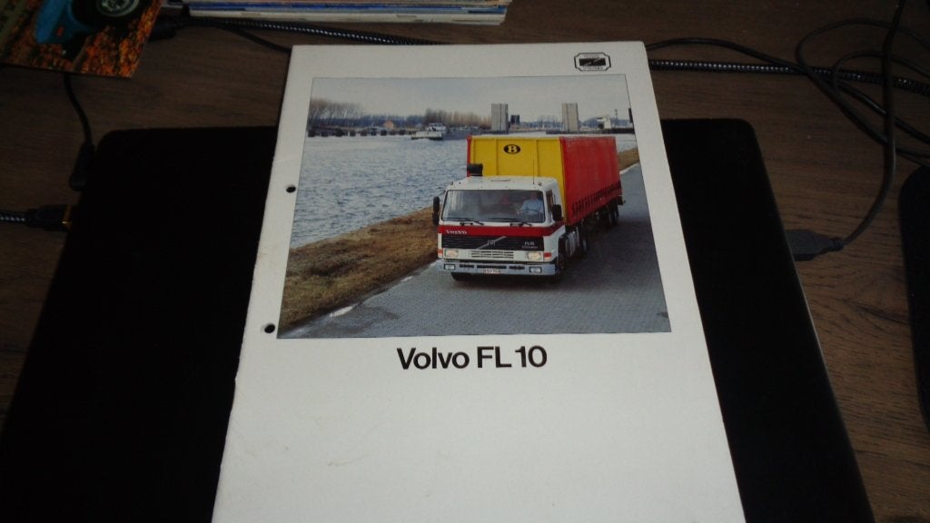 Folder VOLVO FL 10  ,  6-1988, Verzenden, Gelezen, Volvo
