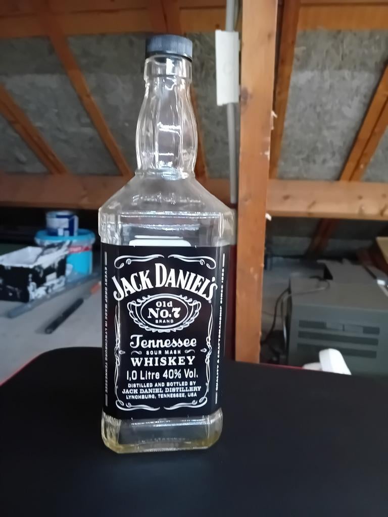 Lege Jack Daniel's flessen - decoratie/verzameling, Ophalen, Gebruikt