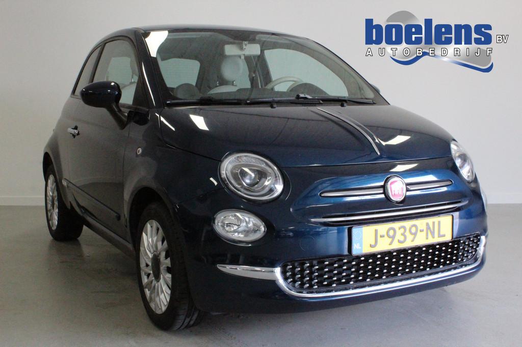 Fiat 500 1.0 Hybrid Lounge | CARPLAY | DAB-RADIO | CRUISE |, Voorwielaandrijving, Leder en Stof, Origineel Nederlands, Handgeschakeld