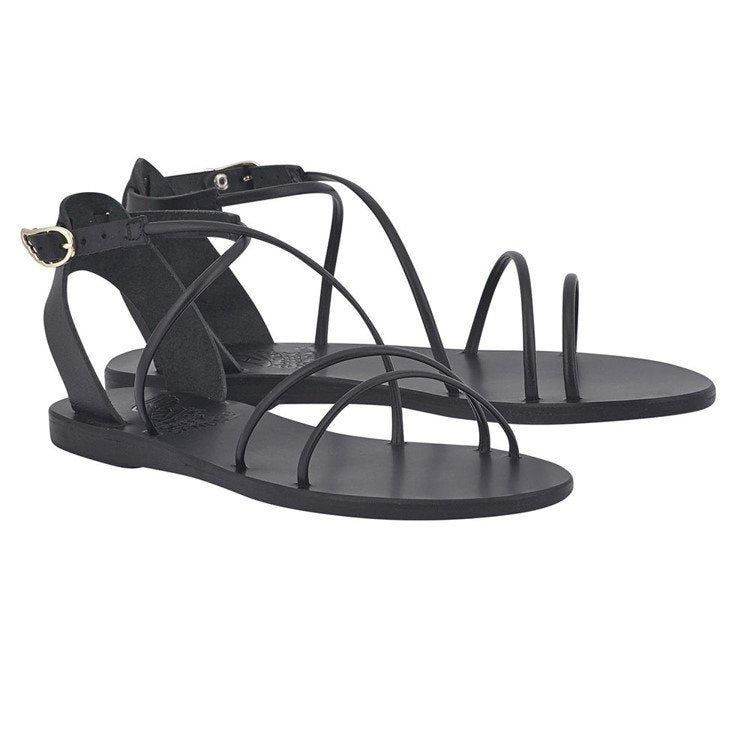 ancient greek sandals ags meloivia strap sandals | 39, Verzenden, Zwart, Sandalen of Muiltjes, Zo goed als nieuw