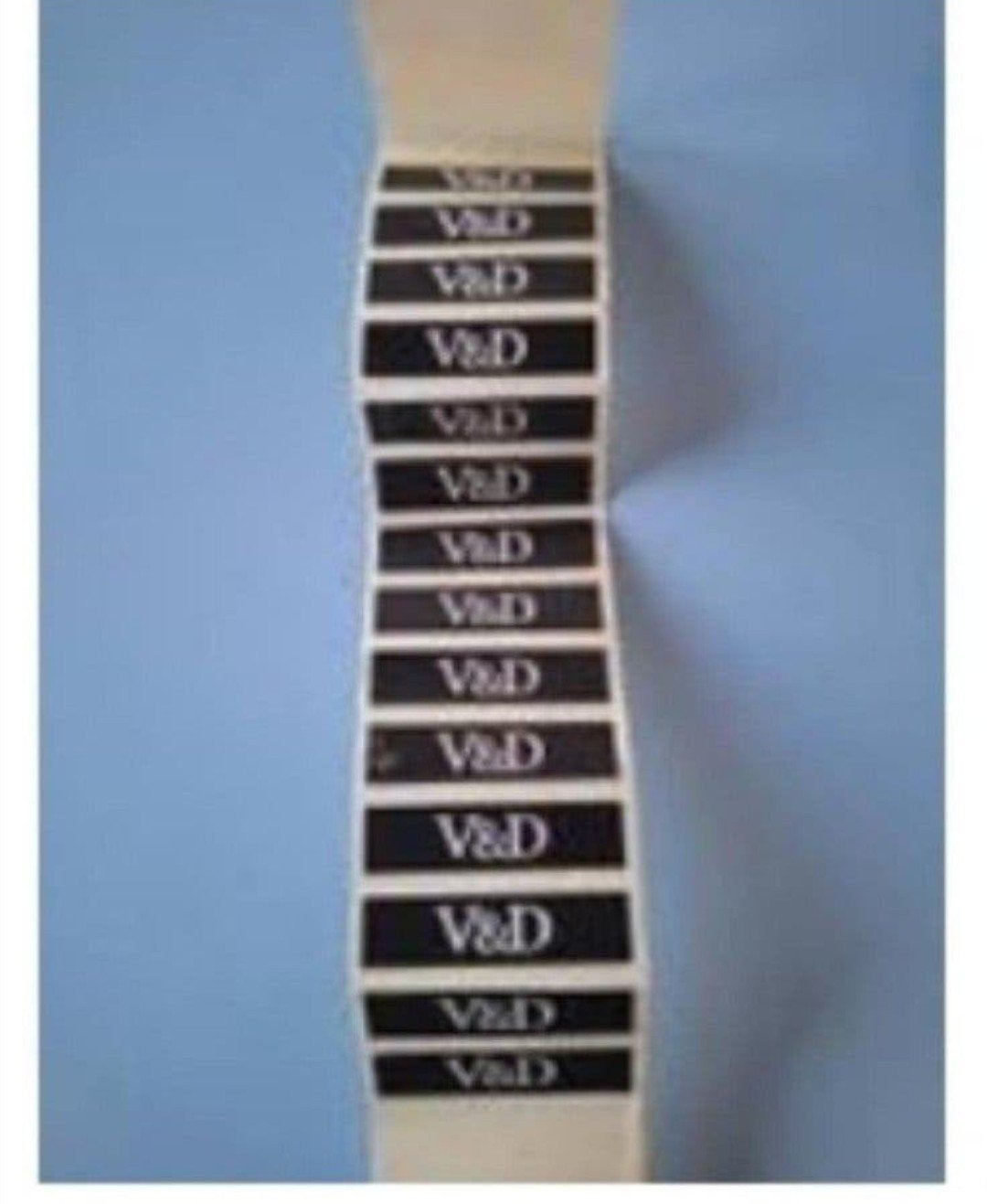 Vintage V&D stickers - Zeldzaam verzamelobject, Ophalen of Verzenden, Gebruikt, Winkel of Supermarkt