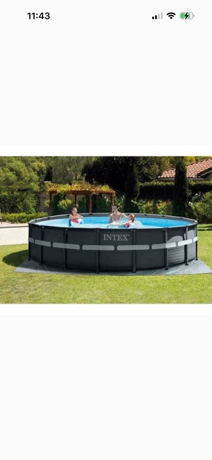Intex Ultra XTR Frame Zwembad 488x122 cm compleet, Tuin en Terras, Zwembaden, Ophalen of Verzenden