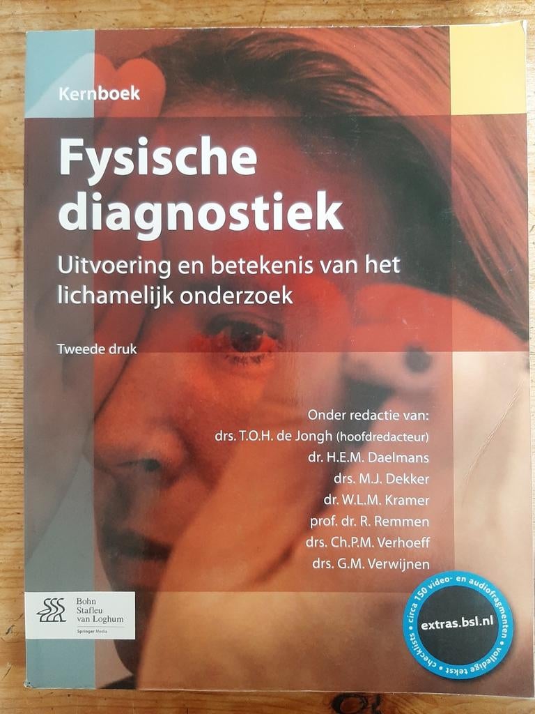 Fysieke diagnostiek - Uitvoering en betekenis, Boeken, Studieboeken en Cursussen, Zo goed als nieuw, HBO, Ophalen of Verzenden