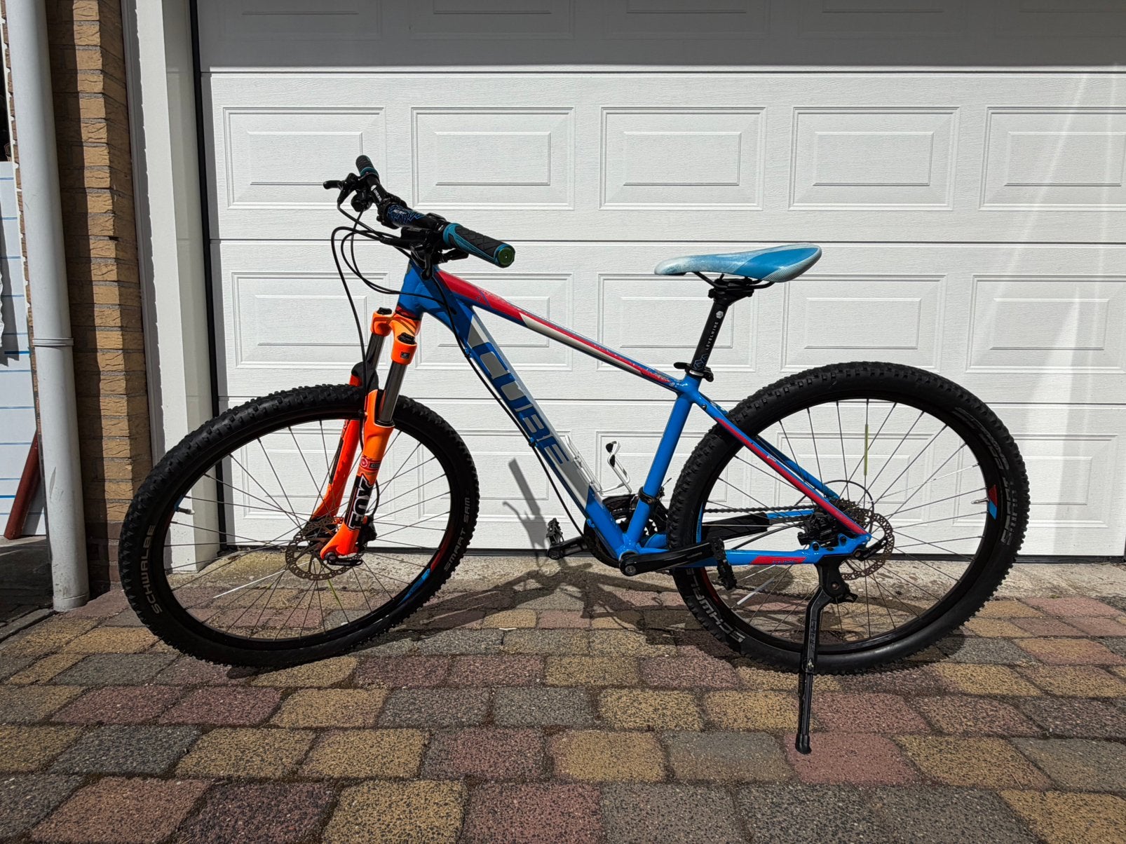 Cube  24 inc mtb met 27,5 banden met fox voorvork, Minder dan 45 cm, Ophalen of Verzenden, Gebruikt, Overige merken