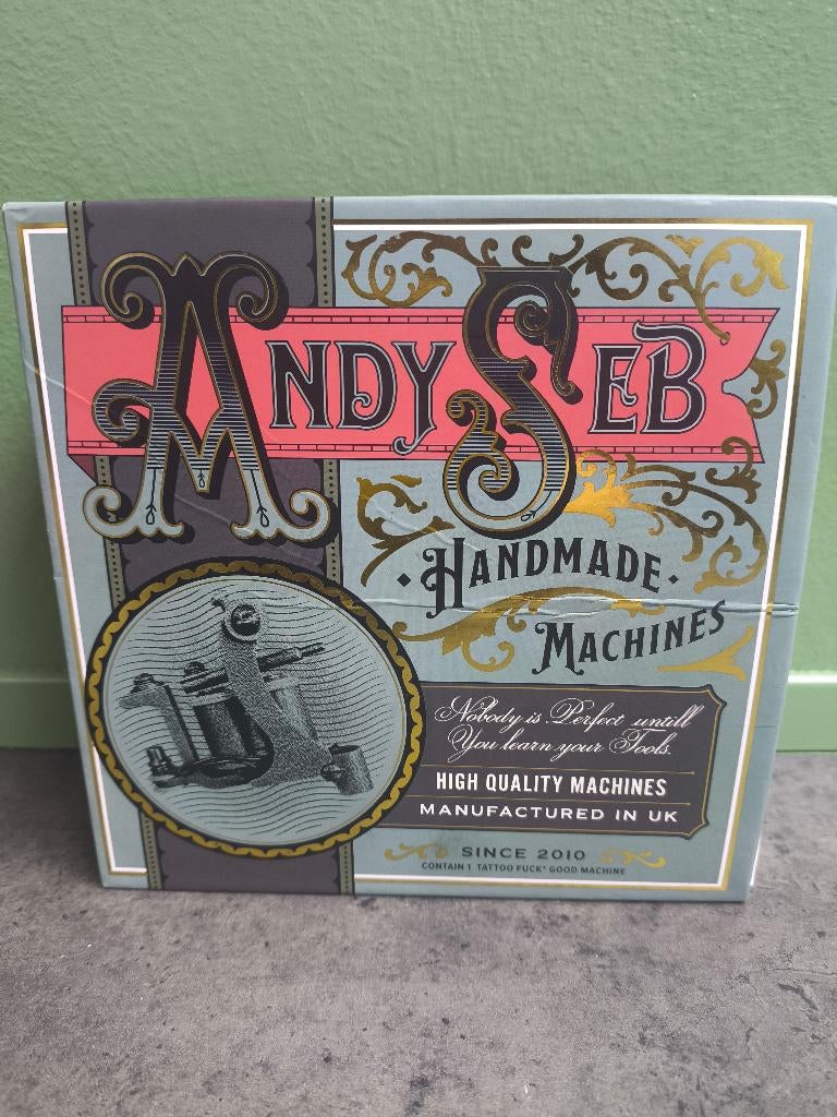 Andy Seb tattoo machine, Hobby en Vrije tijd, Tekenen, Ophalen of Verzenden, Zo goed als nieuw, Overige typen