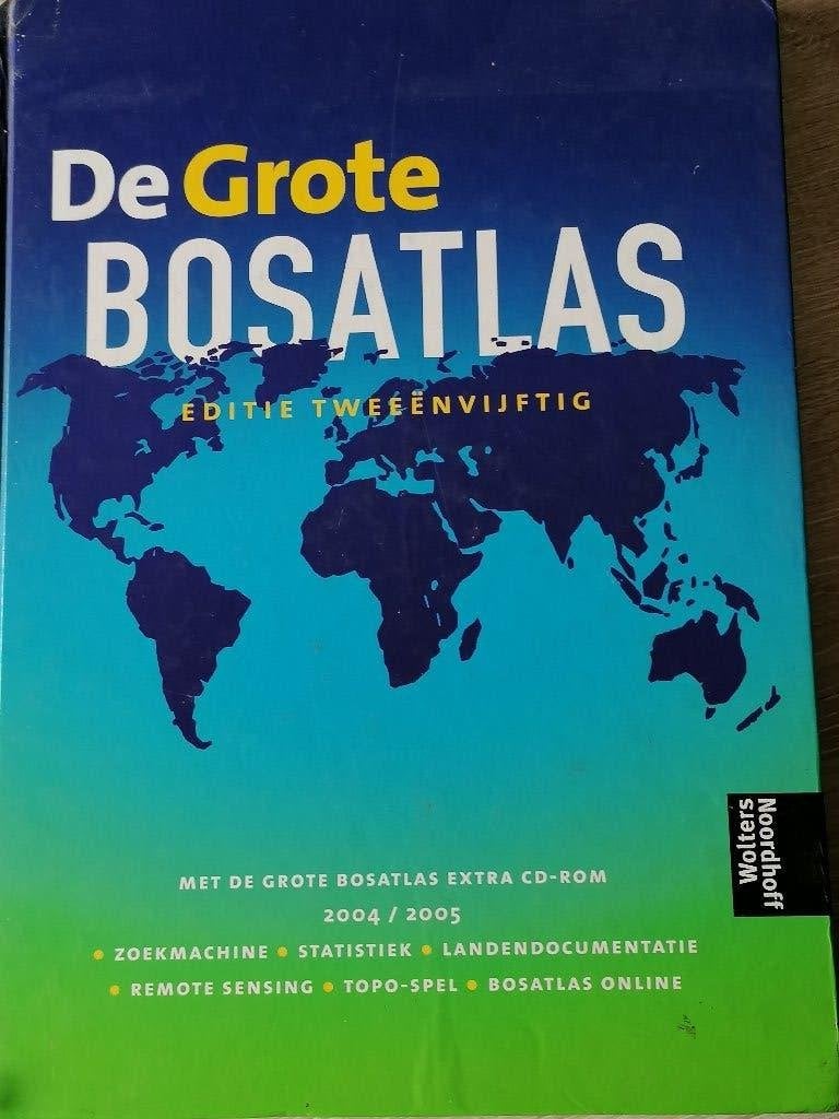 de grote bos atlas, Bosatlas, Ophalen of Verzenden, Zo goed als nieuw, 1800 tot 2000