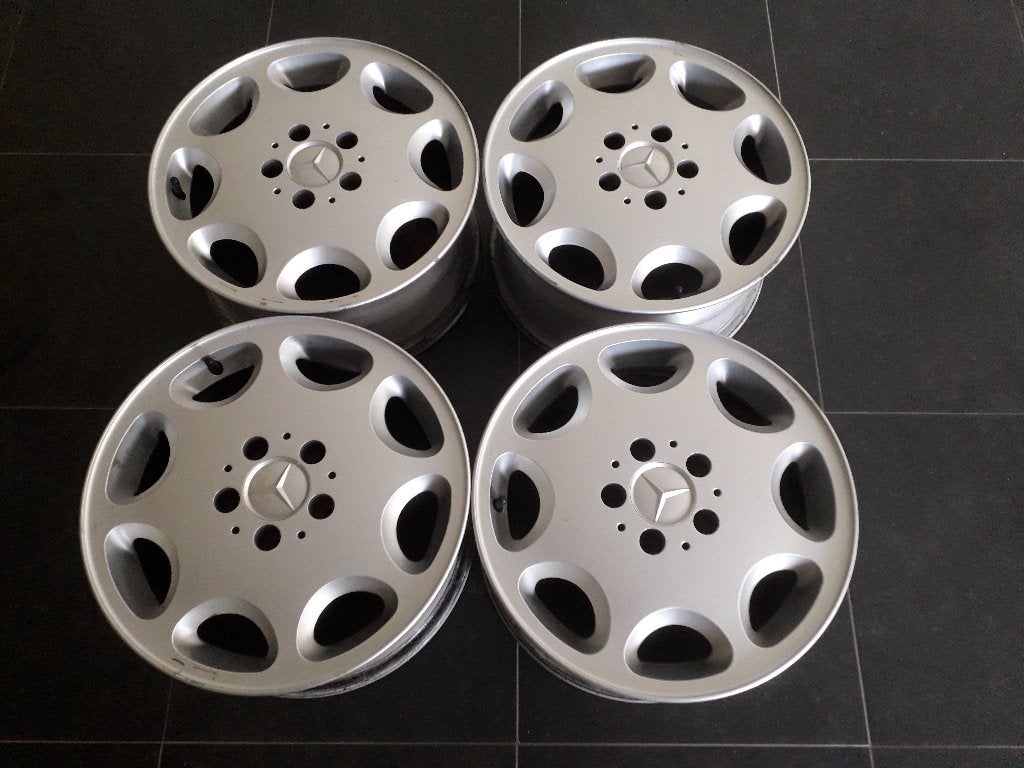 16 inch 8 loch velgen 7,5j et41 komen van mijn w124, Auto-onderdelen, Banden en Velgen, Ophalen, Gebruikt, Velg(en), 16 inch