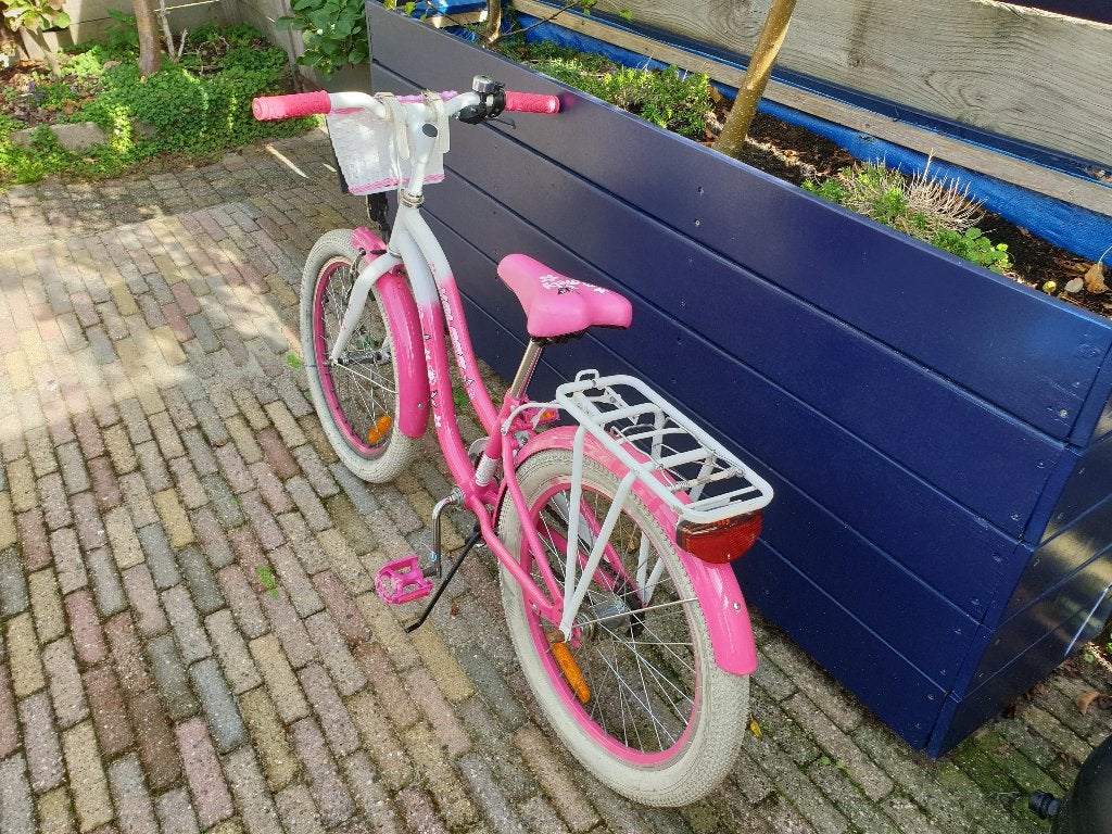 Foto 5 van Rose met witte Volare Lovely 20 inch meisjesfiets