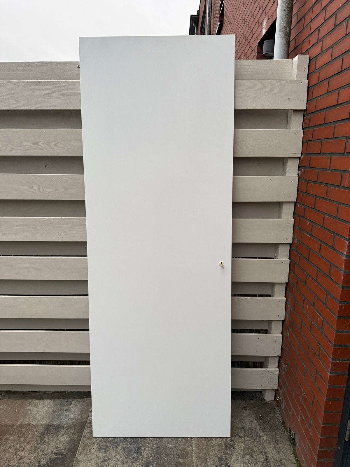 Meterkast deur 207x75 cm, Doe-het-zelf en Verbouw, Gebruikt, Minder dan 80 cm, Overige typen, Ophalen of Verzenden