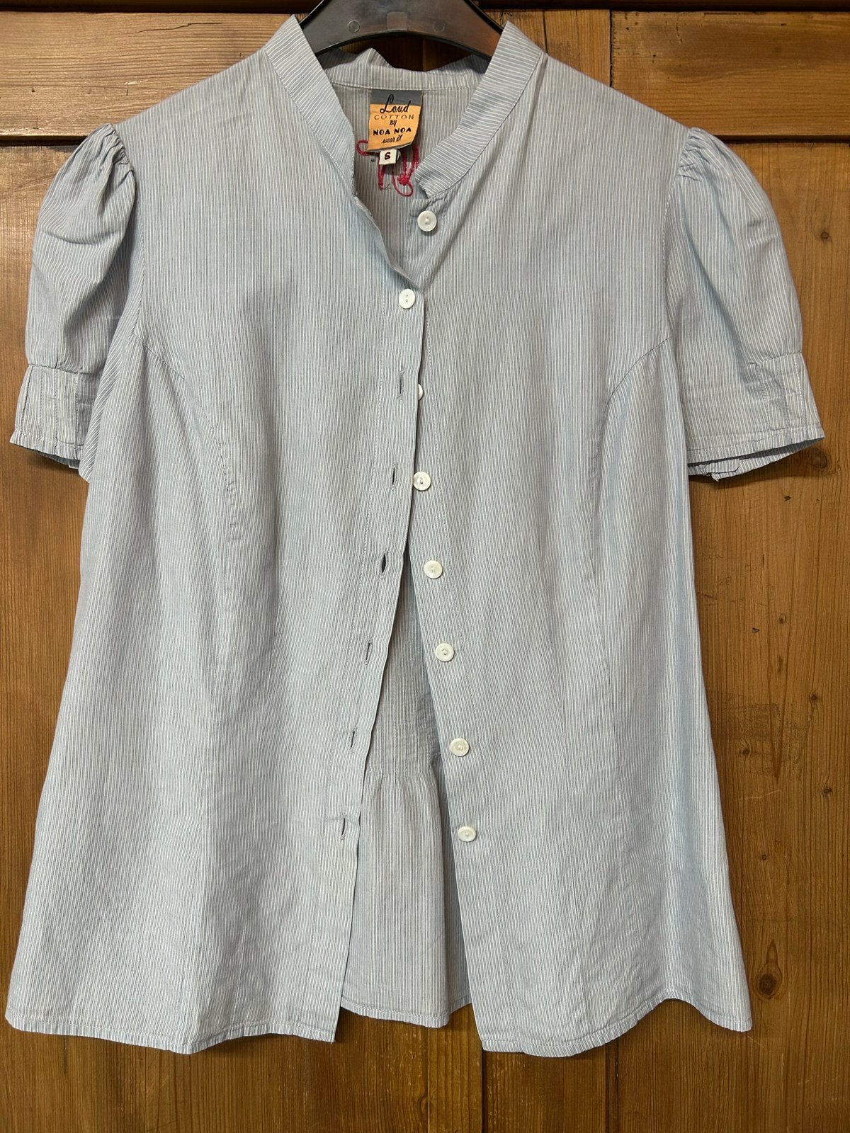 Loud Cotton by Noa Noa Blouse Maat S, Kleding | Dames, Ophalen of Verzenden, Gedragen, Maat 36 (S), Blauw