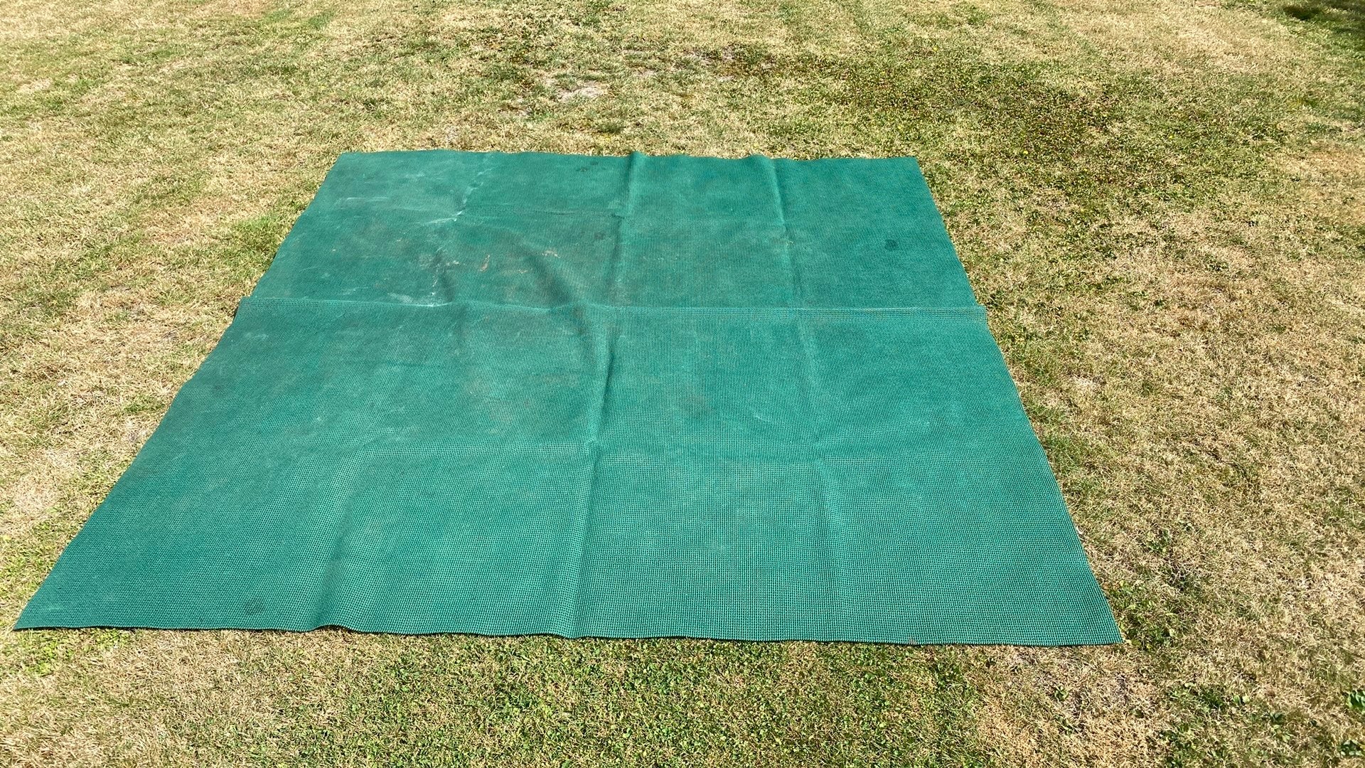 Grondzeil voor tent of caravan (188cm x 200cm), Ophalen, Zo goed als nieuw