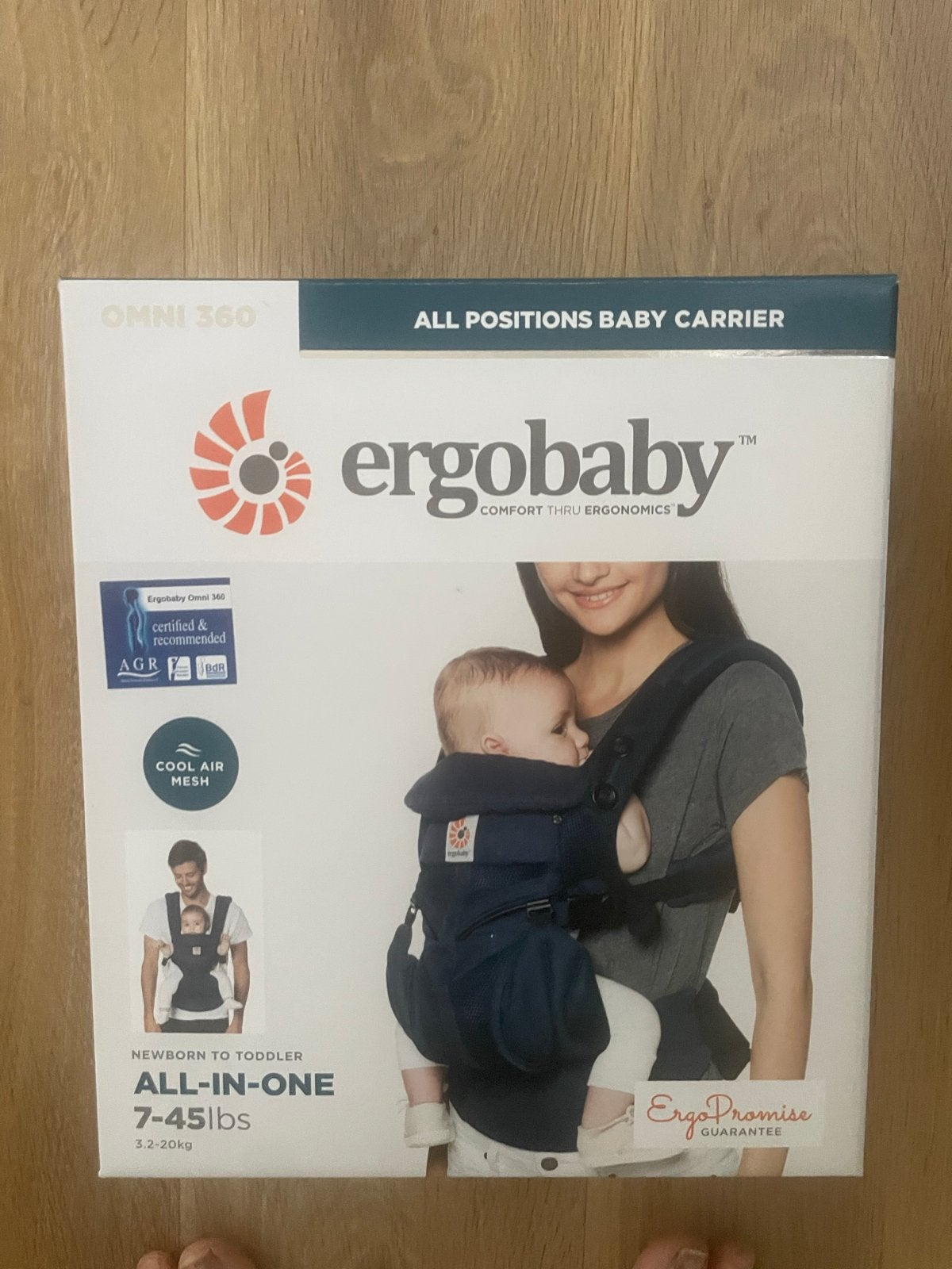 Ergobaby Omni 360 Draagzak - Zo goed als nieuw, Kinderen en Baby's, Babydragers en Draagdoeken, Overige merken, Ophalen of Verzenden