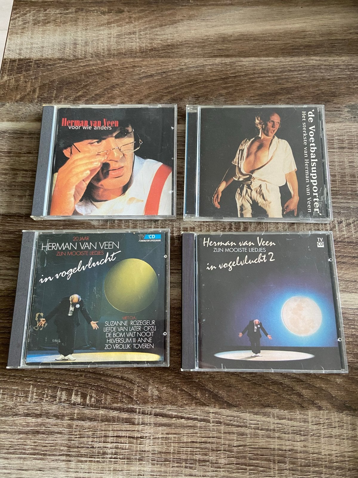Herman van Veen CD collectie, Gebruikt, Cabaret of Kleinkunst, Ophalen of Verzenden, Inclusief doosje