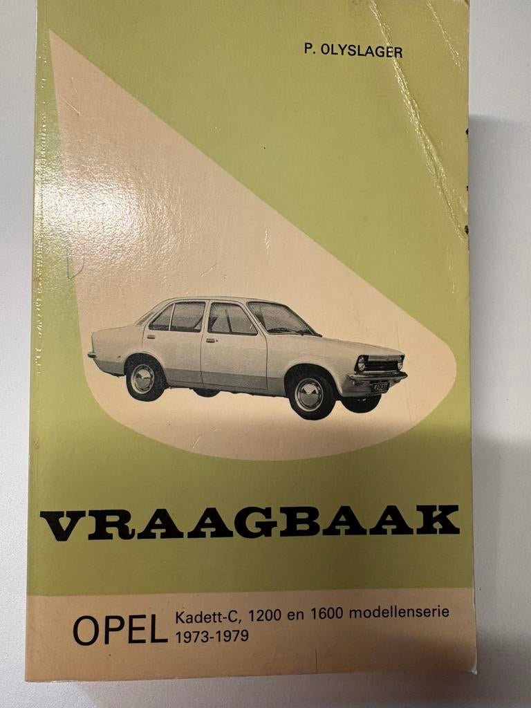 Olyslager Vraagbaak Opel C 1973-1979, Auto diversen, Handleidingen en Instructieboekjes, Ophalen of Verzenden