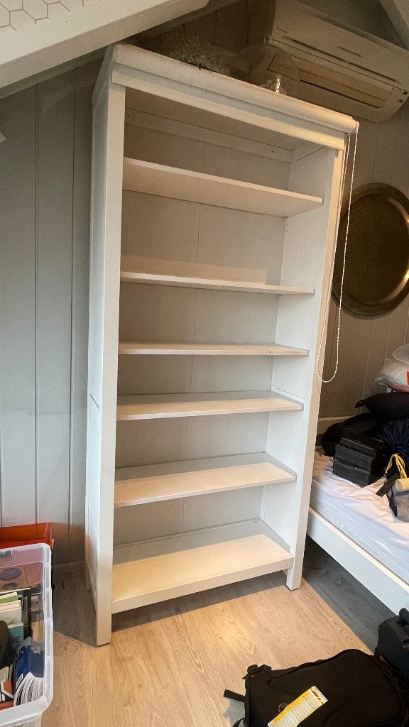 Ikea Hemnes boekenkast - Wit, Ophalen, Met plank(en), Gebruikt, 50 tot 100 cm