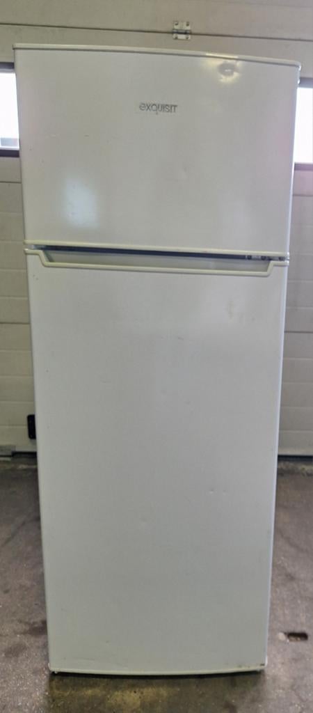 Exquisit koel-vriescombinatie A+ (140x55 cm), Ophalen, Gebruikt, Energieklasse A of zuiniger, Onbekend