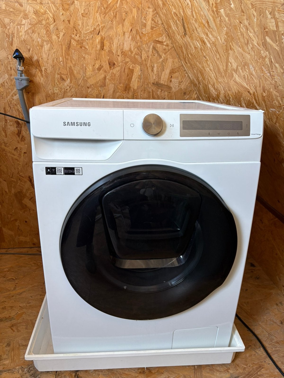 Samsung was-droogcombinatie, Ophalen, Zo goed als nieuw, 85 tot 90 cm