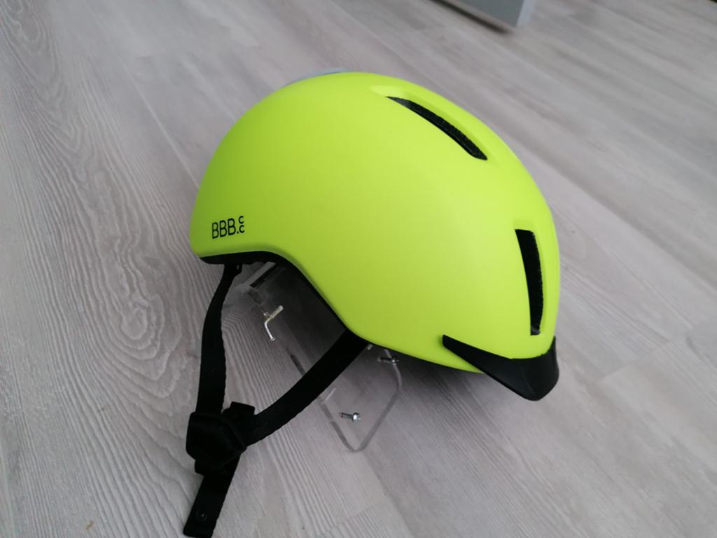 Fluor gele fietshelm Maat 58/61, Ophalen of Verzenden, Zo goed als nieuw, L, BBB