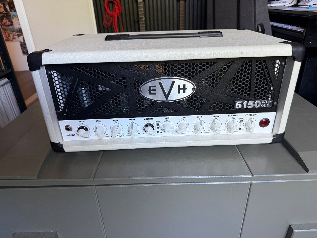 Evh 5150 50 watt (nieuwste versie) incl hoes, Ophalen, Zo goed als nieuw, Gitaar, 50 tot 100 watt