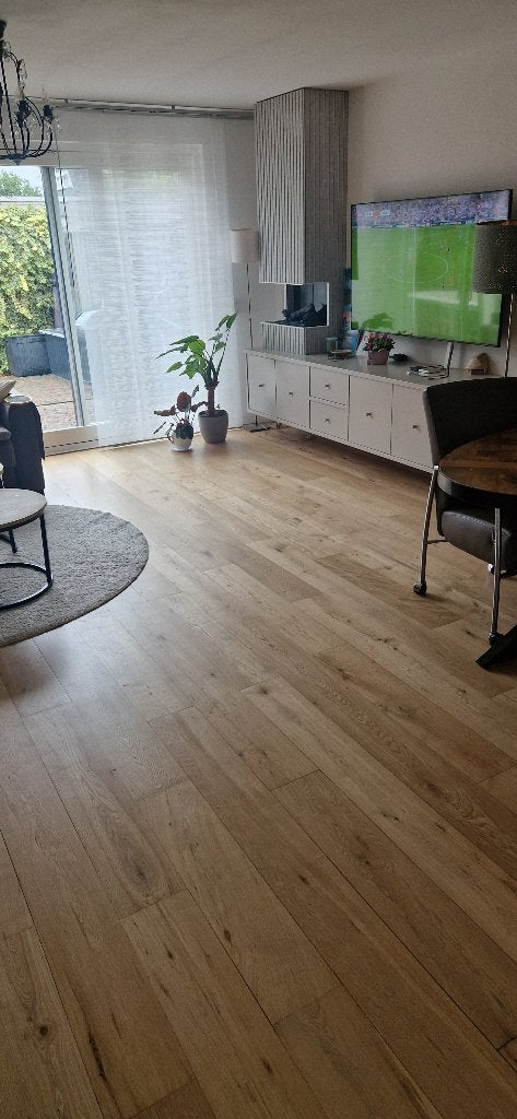Eiken houten vloer, Ophalen, Gebruikt, Vloerdelen of -planken, 10 m² of meer