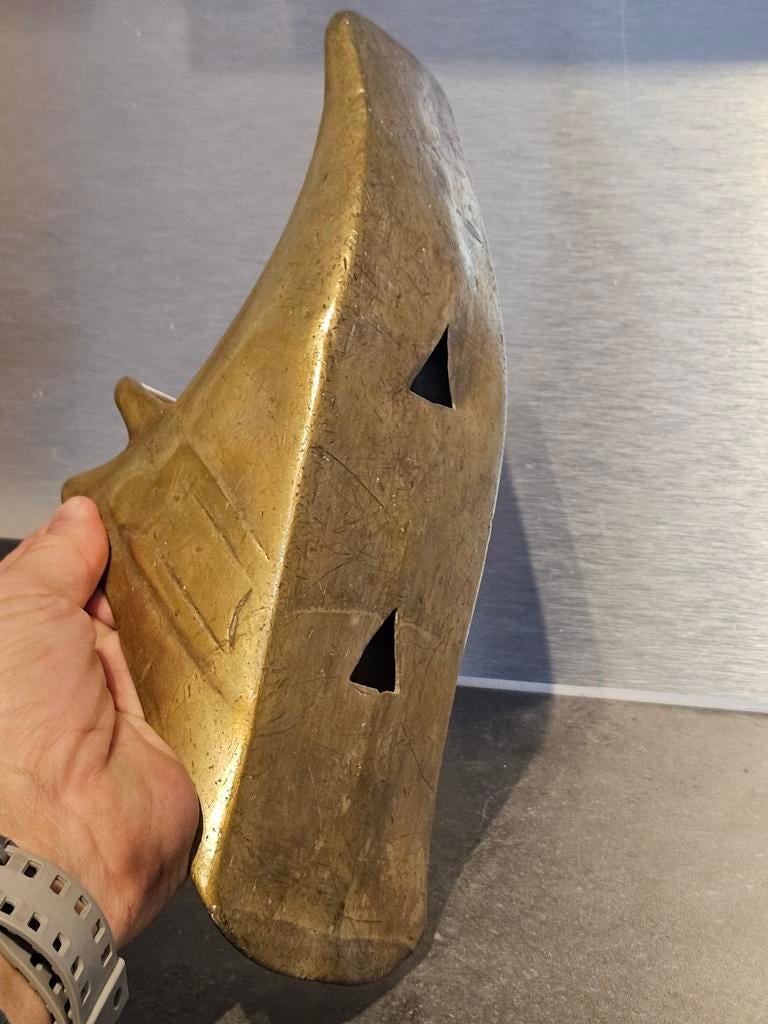 Antieke koperen stijgbeugel koper brass horse stirrup, Ophalen of Verzenden