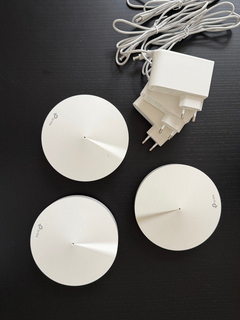 TP-Link Deco M9 Plus Mesh WiFi – 3-pack – Complete, Computers en Software, Ophalen, Zo goed als nieuw, Deco TP Link