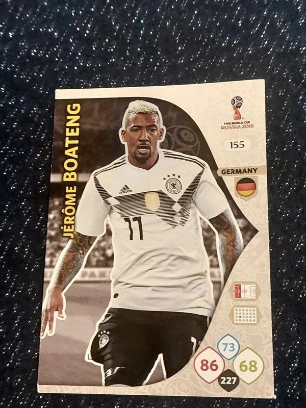 Panini / Voetbalkaart / Jérôme Boateng / Duitsland / WK 2018, Ophalen of Verzenden, Zo goed als nieuw, Buitenlandse clubs, Spelerskaart