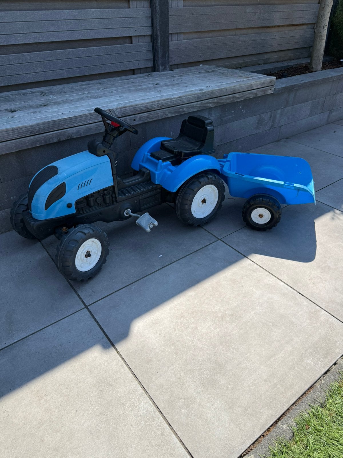 Traptractor met aanhanger / traptrekker, Ophalen, Zo goed als nieuw, Overige merken