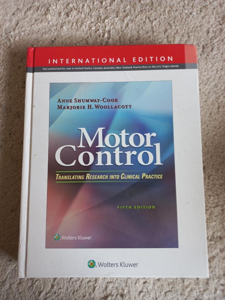 Marjorie H. Woollacott - Motor Control, Boeken, Ophalen of Verzenden, Zo goed als nieuw, Marjorie H. Woollacott