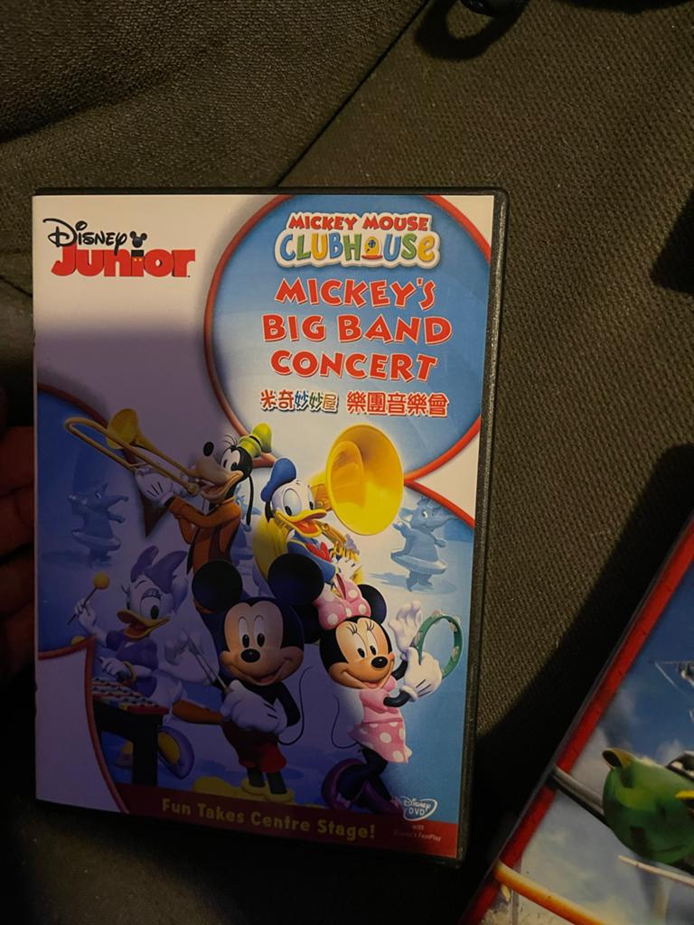 Mickey Mouse Clubhouse: Mickey's Big Band Concert DVD, Alle leeftijden, Ophalen of Verzenden, Gebruikt, Educatief