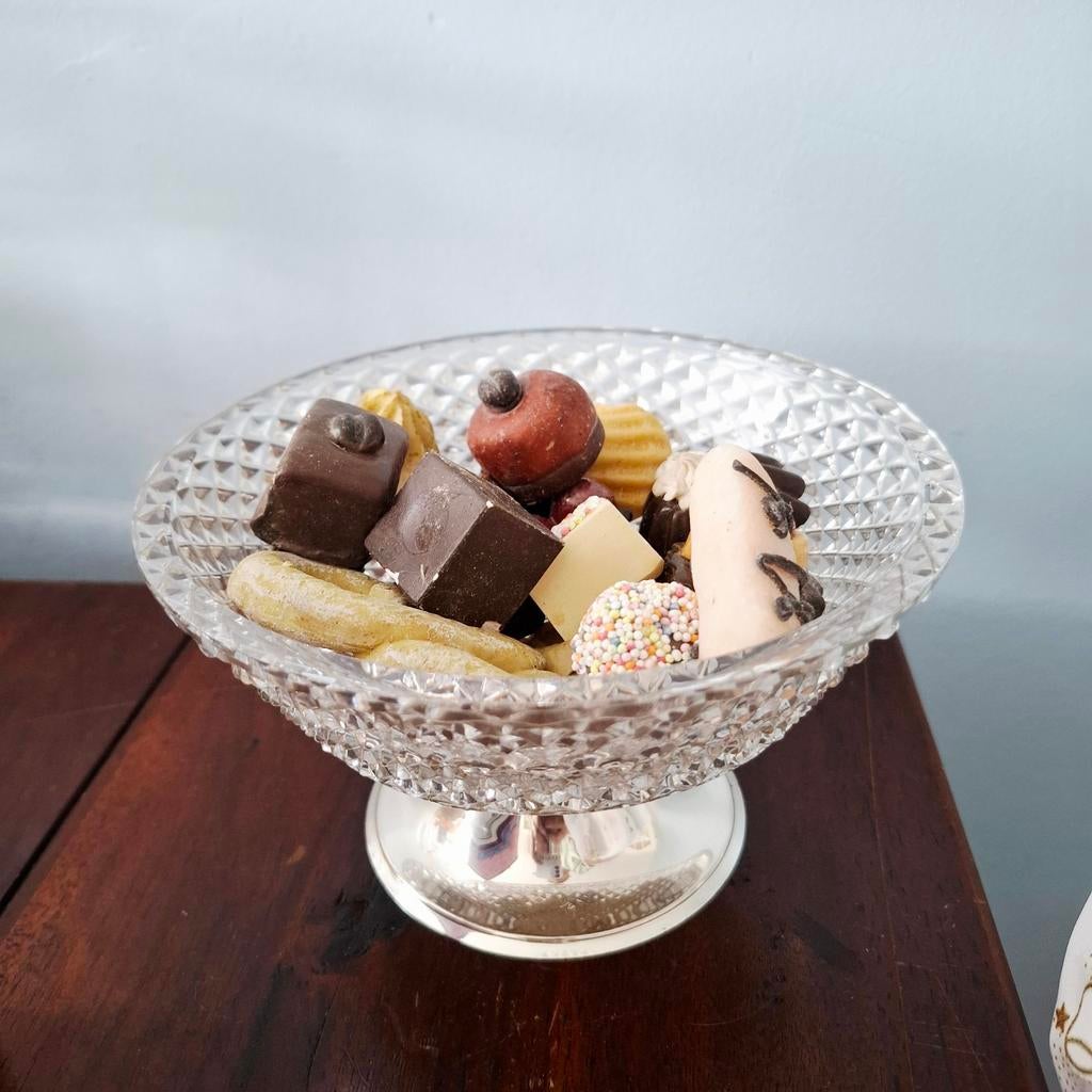 15 decoratieve sier bonbons en koekjes, Antiek en Kunst, Antiek | Glas en Kristal, Ophalen of Verzenden
