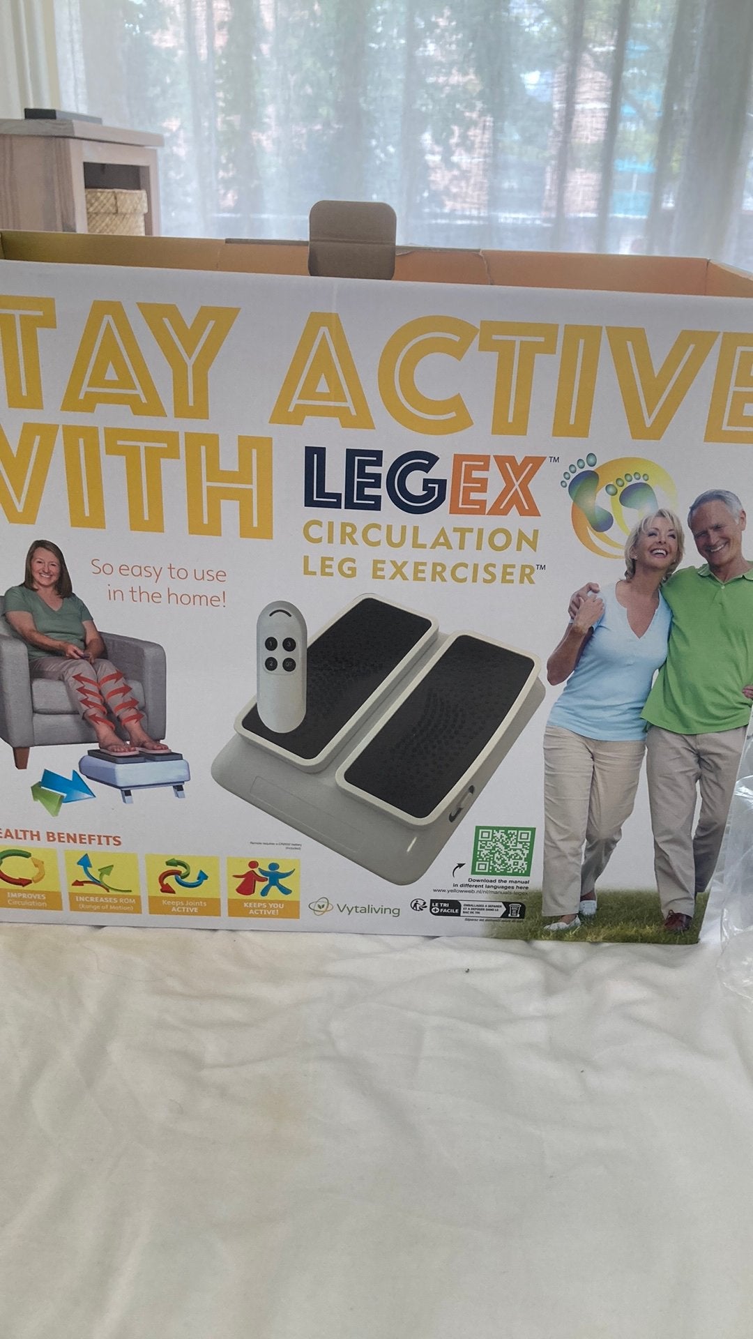 Beentrainer, Sport en Fitness, Ophalen, Nieuw, Benen, Trilplaat