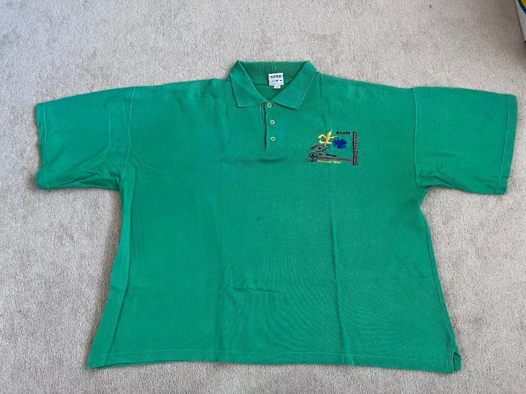 Scouting - wereld jamboree 1995 - polo - xl, Ophalen of Verzenden, Gebruikt, Kleding