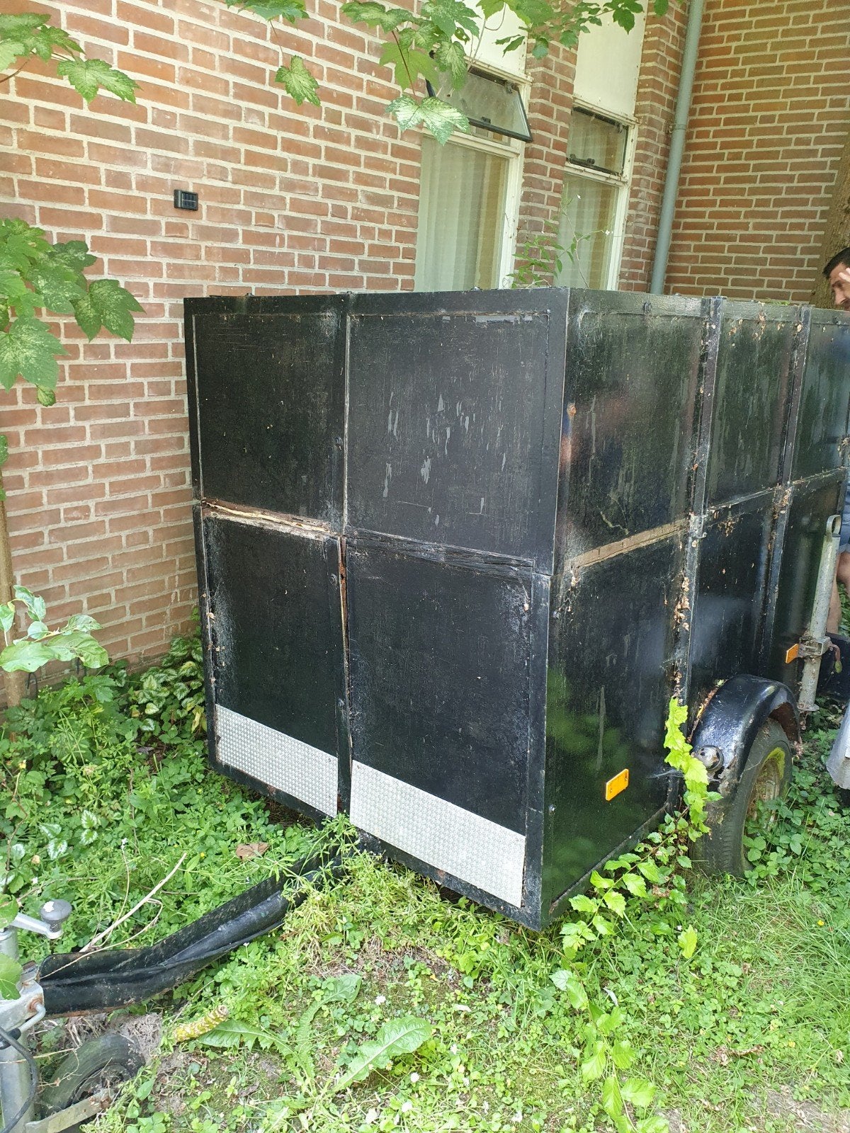 Aanhanger met opbouw - opknapper, Ophalen of Verzenden