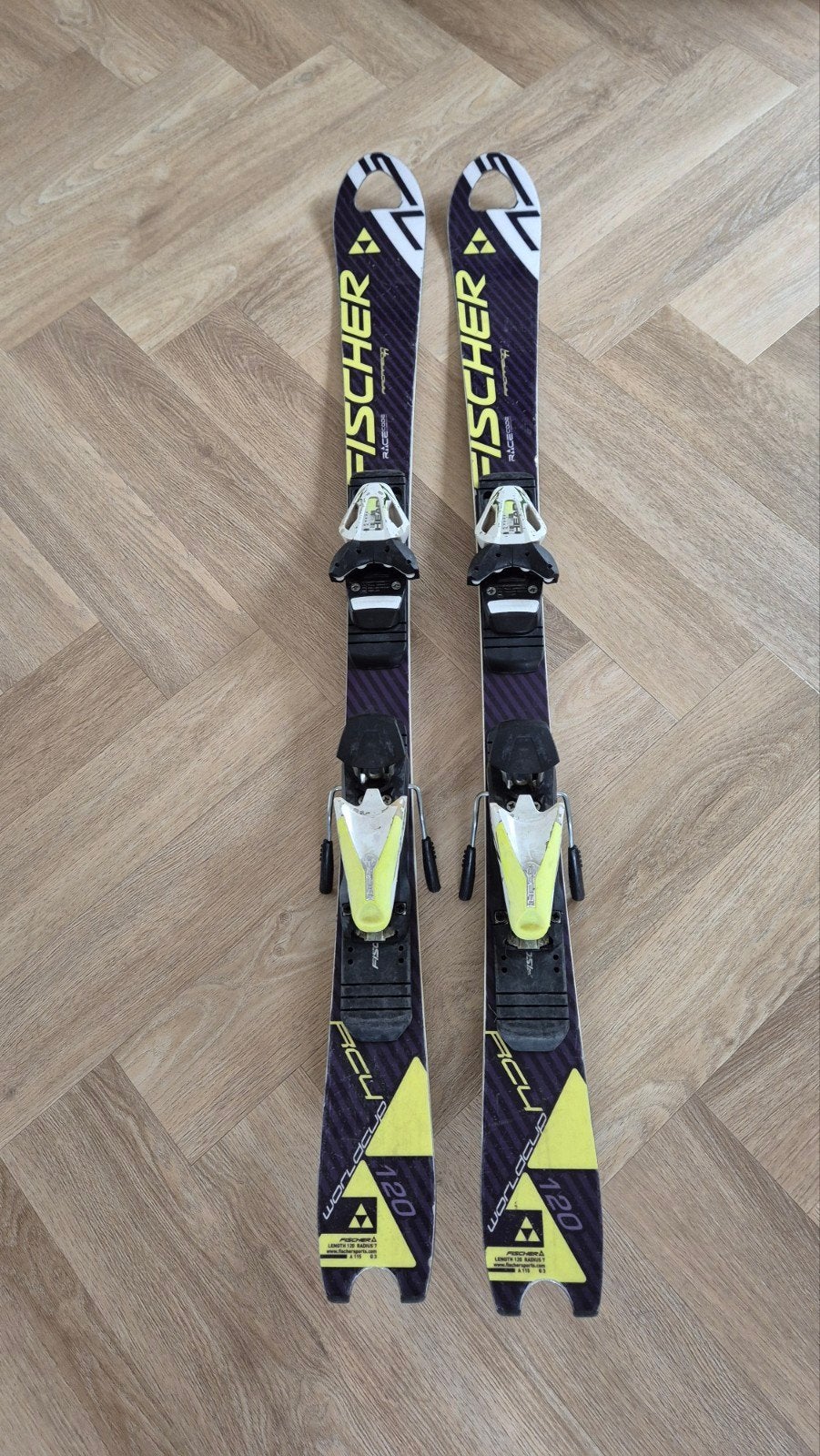 Fischer RC4 kinder Ski's 120 cm, Ophalen, 100 tot 140 cm, Skiën, Ski's